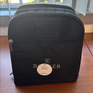 Black Quilted Lunch Bag, brand new. Cooling pack included.